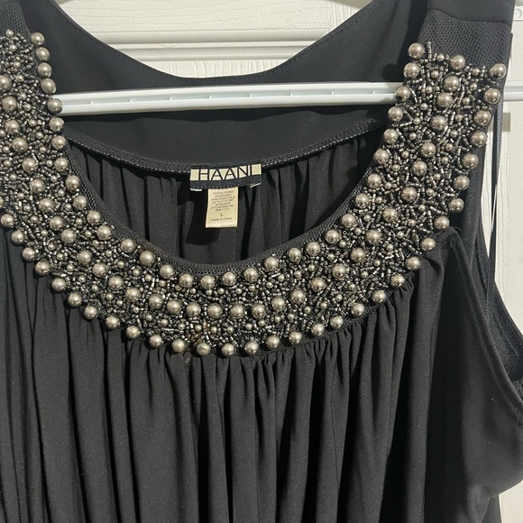 Dark gray evening dress - Picture 4 of 5